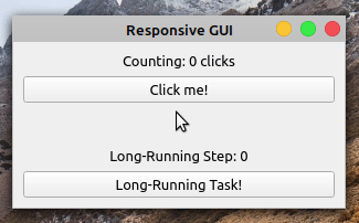 PyQt Responsive GUI Example
