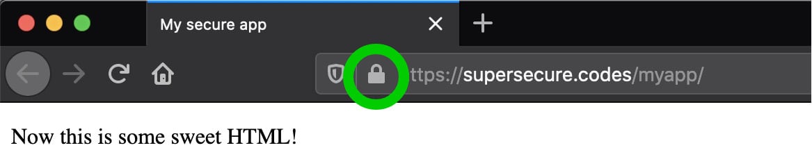 Connecting to your Django app over HTTPS
