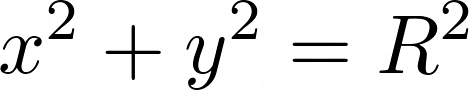 Equation of a Circle