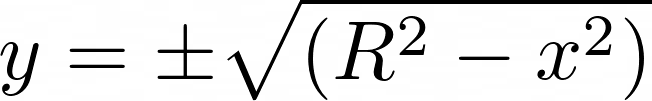 Equation of a Circle in Terms of y