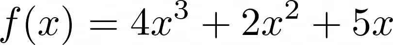 Equation for numpy Example