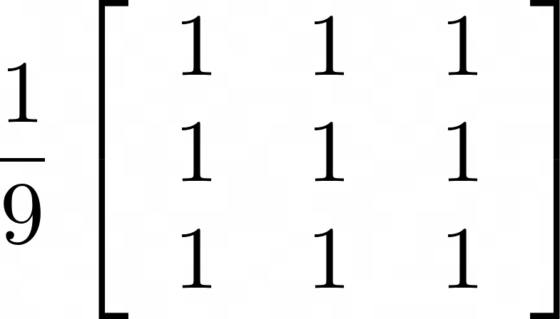 Convolution kernel