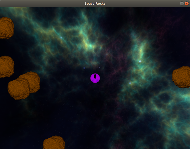 Correct random position of asteroids