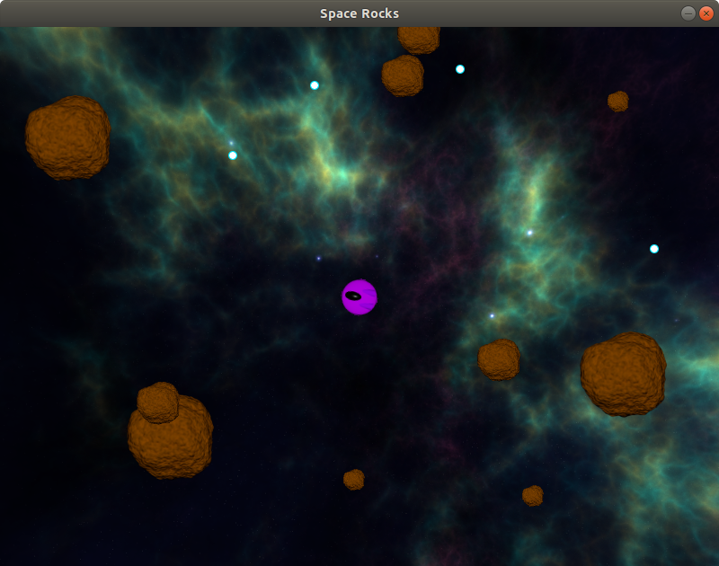 Multiple asteroid sizes